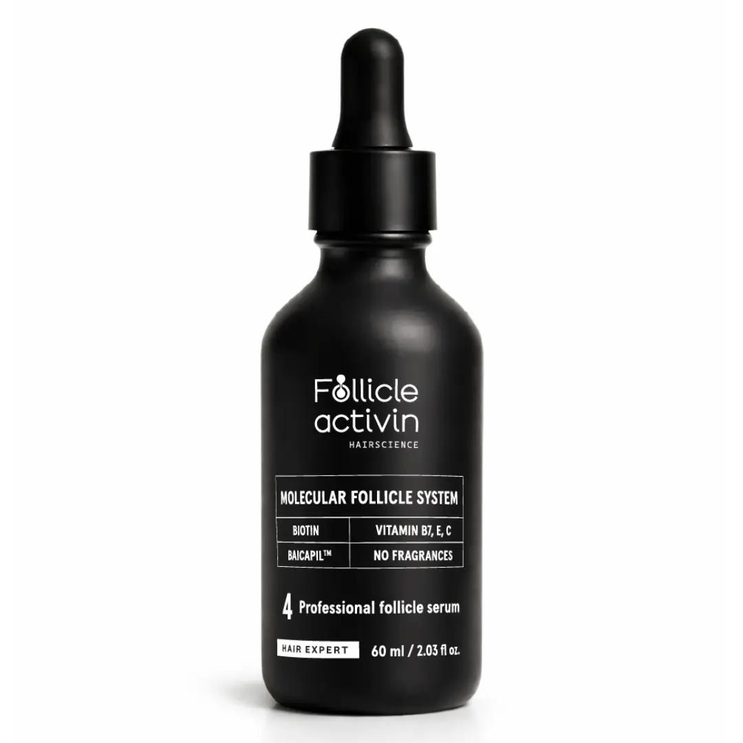FOLLICLE ACTIVIN – een uniek serum dat de haarfollikels activeert, met een 5x hogere concentratie aan actieve ingrediënten